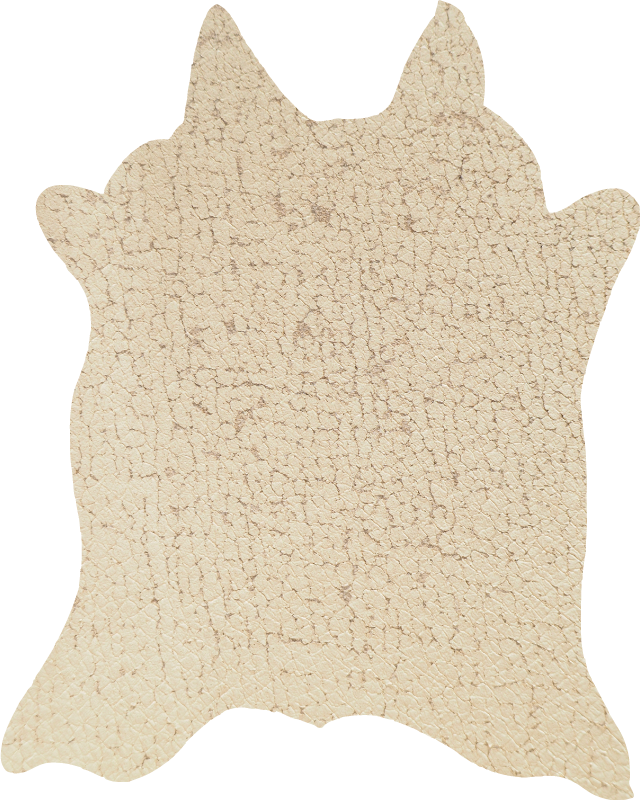 Vinyl Teppich Tiermuster Design aus Kunstrindsleder - TenStickers