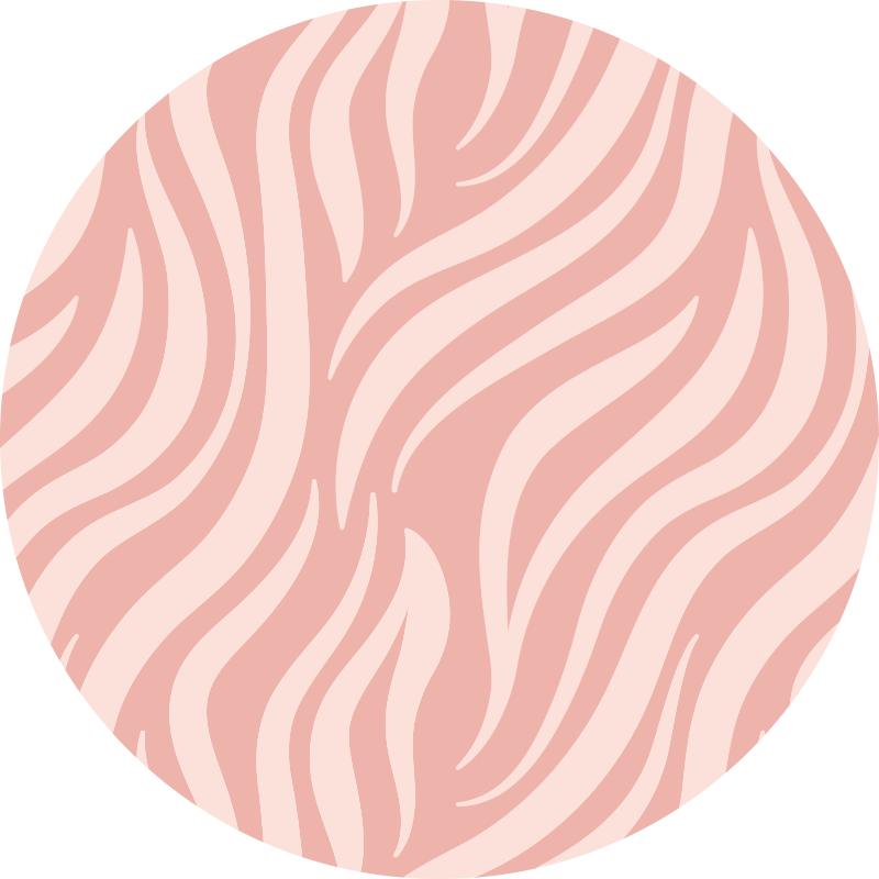Vinyl Teppich Tiermuster elegante zebrastreifen - TenStickers