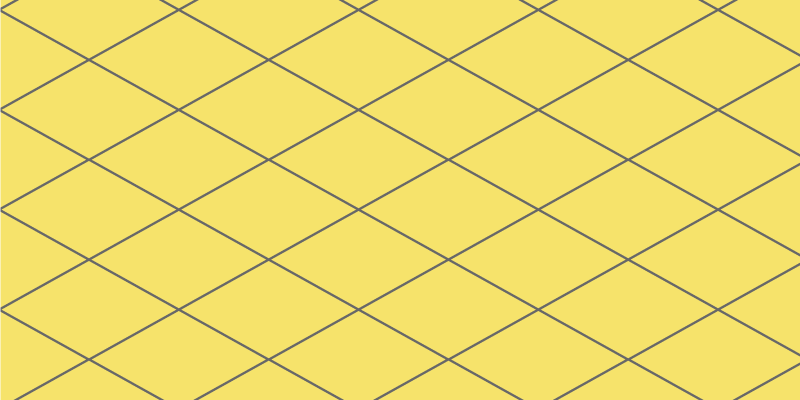 Vinyl Teppich Wohnzimmer gelbe diamanten - TenStickers