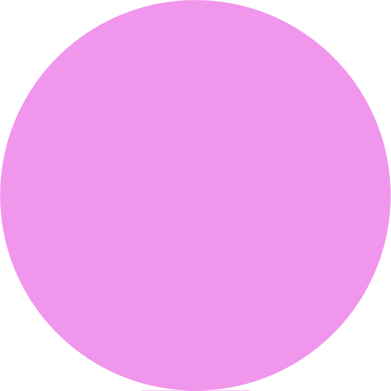 Vinyl Teppich lila lebendiger, runder schirm - TenStickers