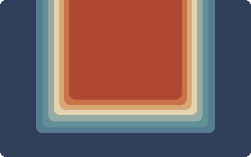 Vinyl Teppich modern lebendige mehrlagige streifen - TenStickers