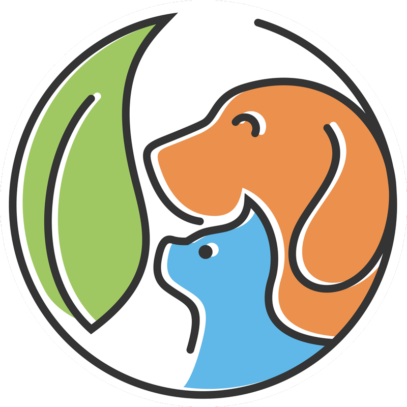 Vinyl teppich tiere mit abstrakten tiergesichtern - TenStickers