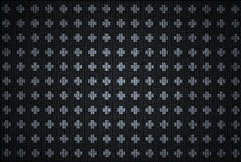 Vinyl Teppich minimalistisch sich kreuzende anordnung - TenStickers