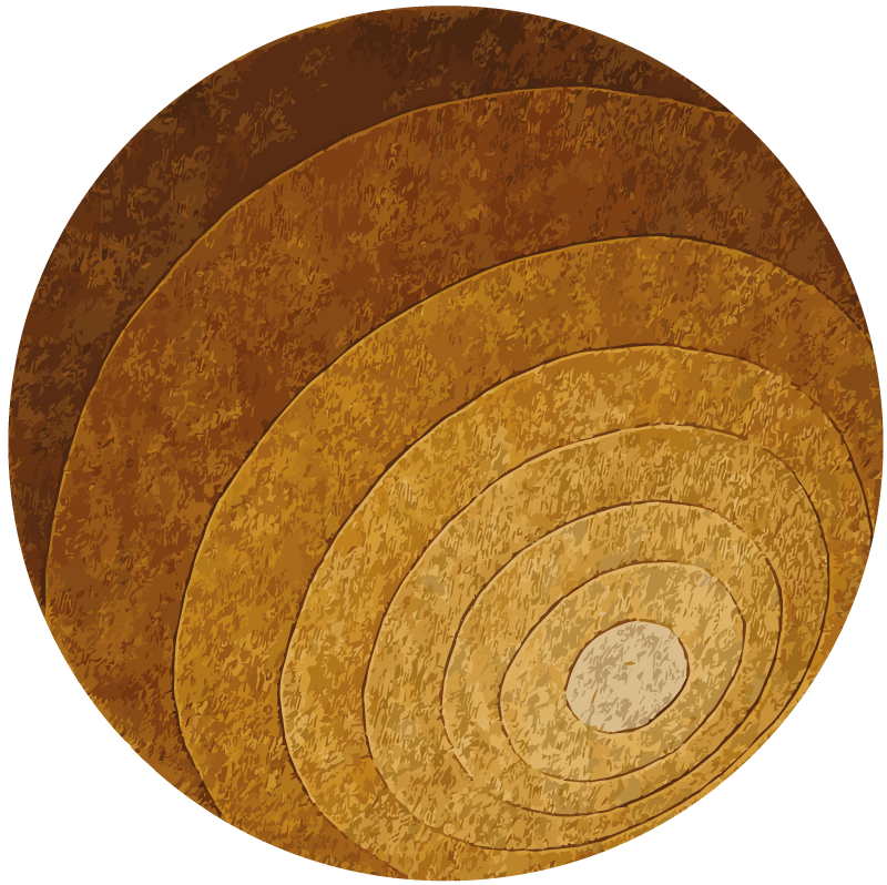 Vinylteppich Holzoptik naturschichten - TenStickers