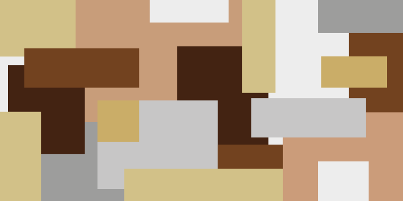 Vinyl Teppich modern abstrakte geometrische motive - TenStickers