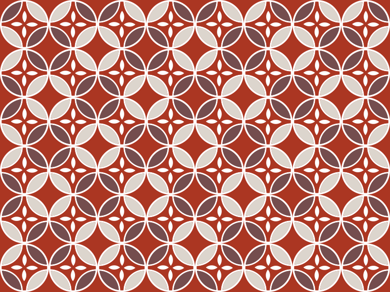 Vinyl Teppich Mosaik künstlerischer mustermix - TenStickers