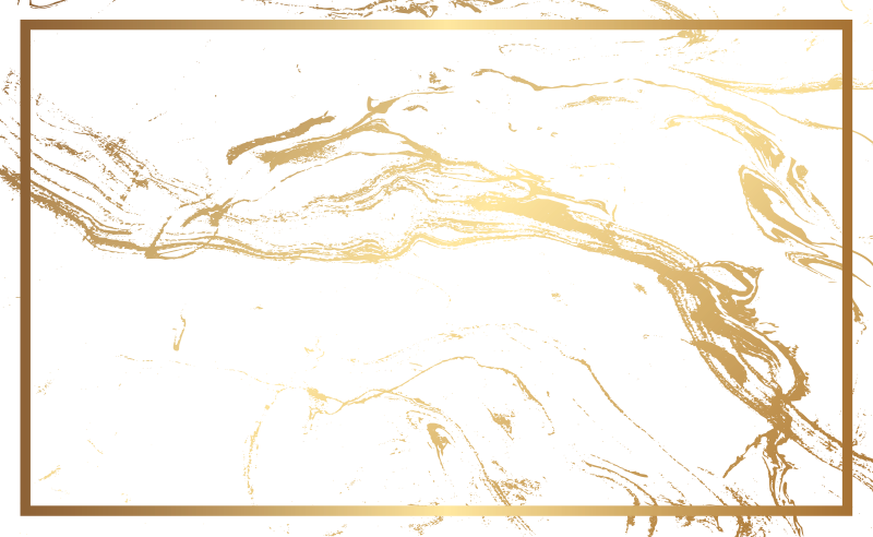 Vinyl Teppich Marmor elegante graue und goldene muster - TenStickers