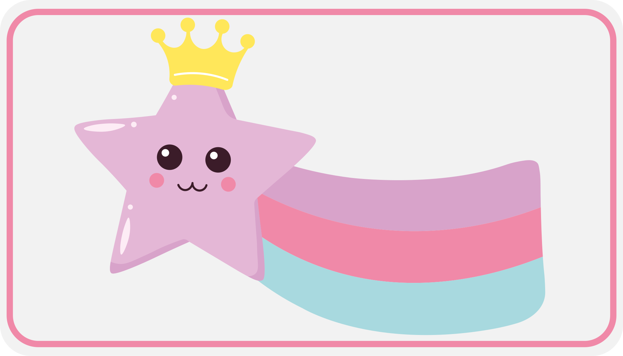 Vinyl Teppich Kinderzimmer sternenkronen-charme - TenStickers