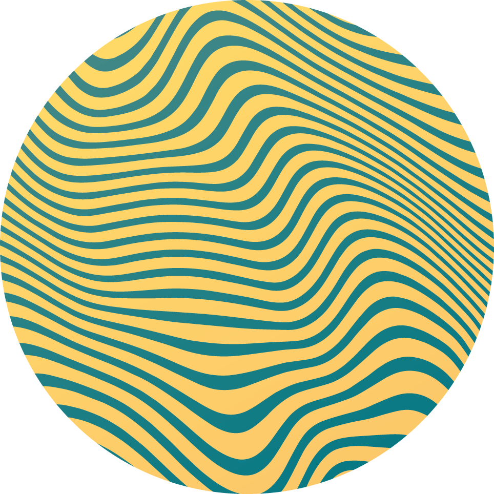 Vinyl Teppich gestreift kurvige linienkonzept - TenStickers