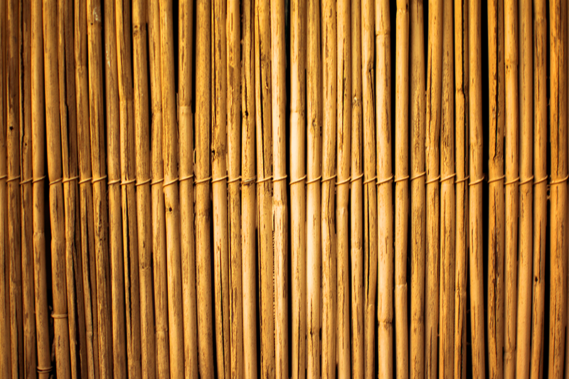 Vinyl Teppich Imitation bambus-textur-effekt - TenStickers