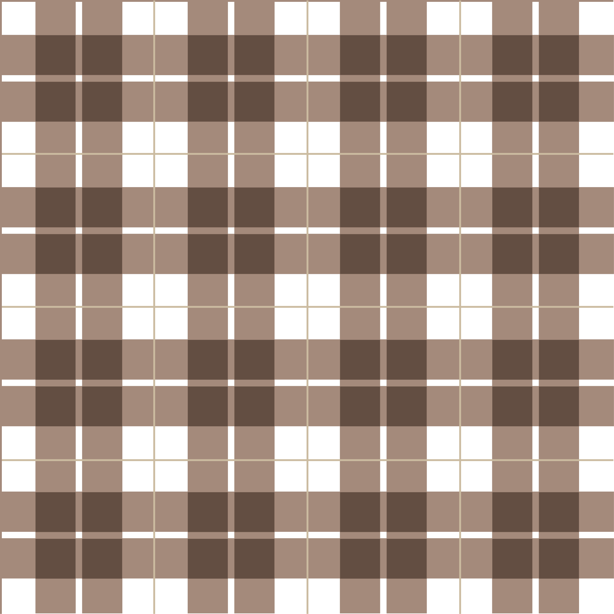 Vinyl Teppich Fliesenoptik erdtöne kariert - TenStickers