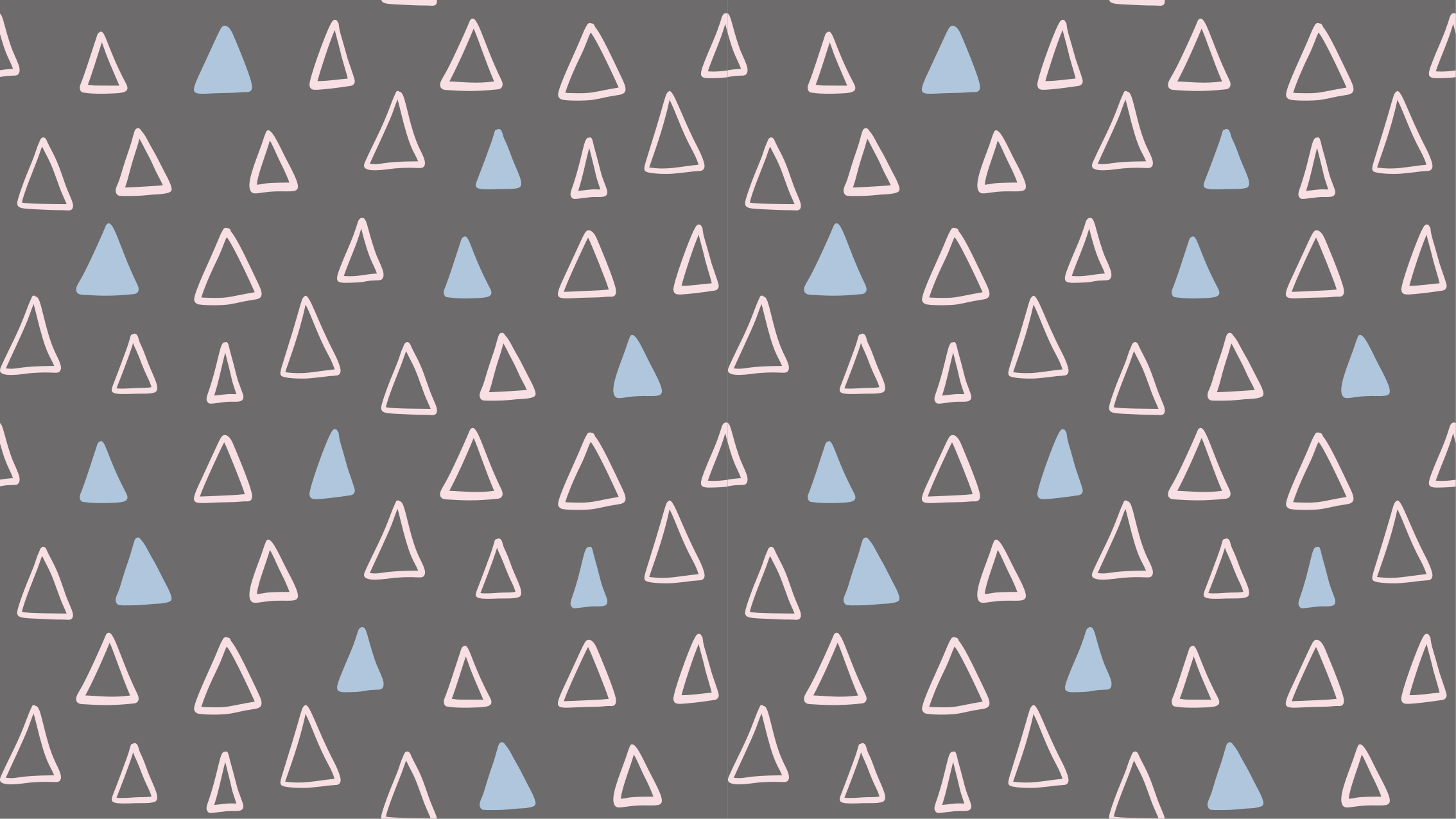 Vinyl teppich geometrisch dreiecksform - TenStickers