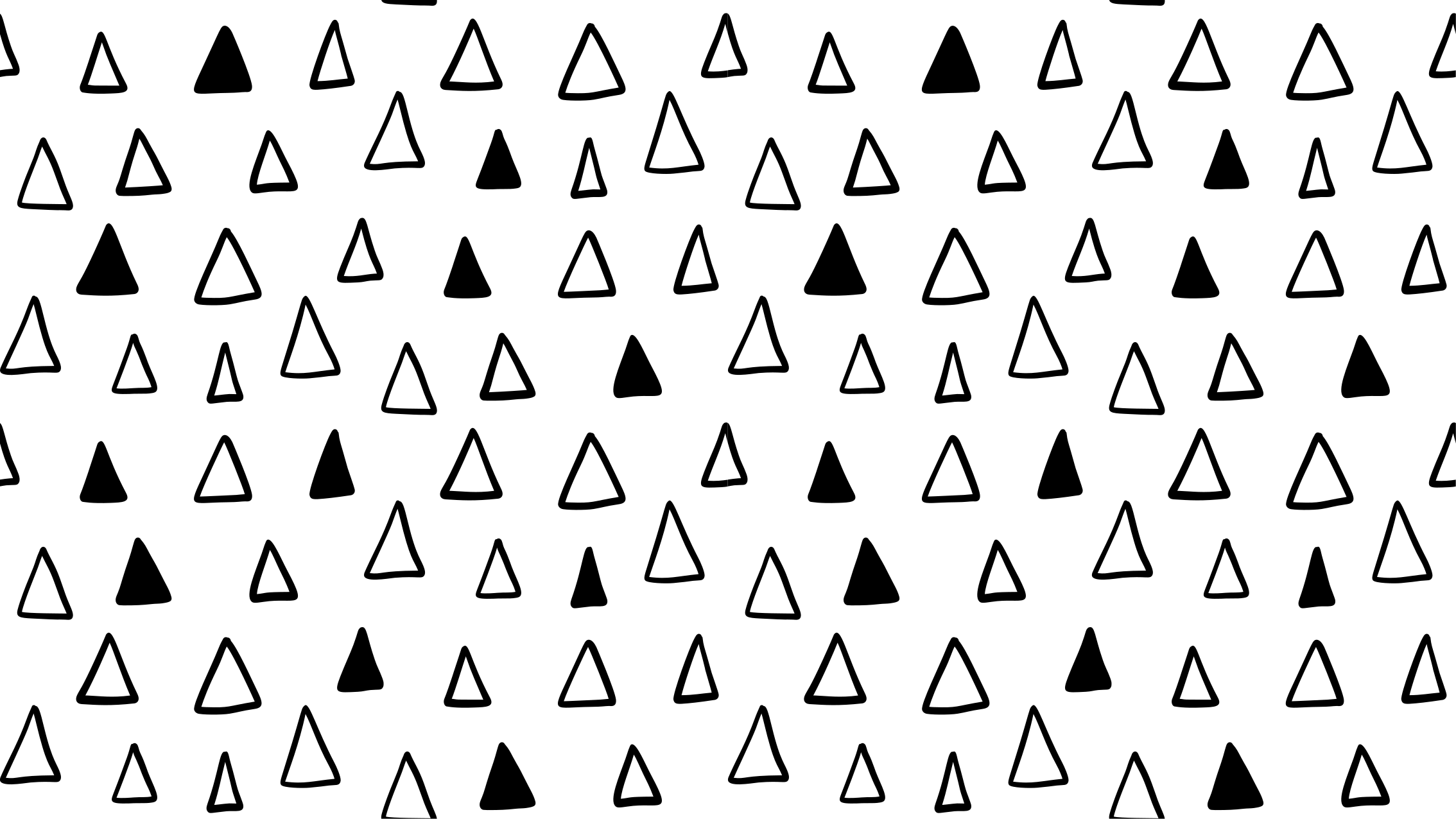 Vinyl teppich sterne mit dreiecks-muster - TenStickers