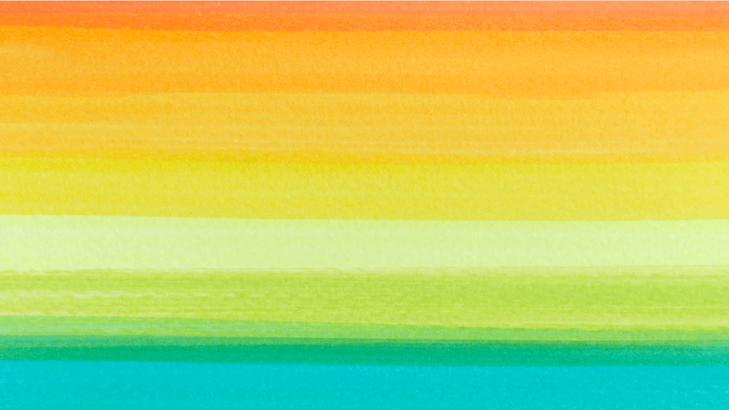 Vinyl Teppich Wohnzimmer lebendige farbverlaufslinien - TenStickers