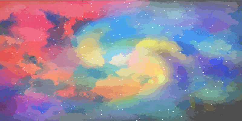 Vinyl Teppich modern himmlischer wirbel - TenStickers