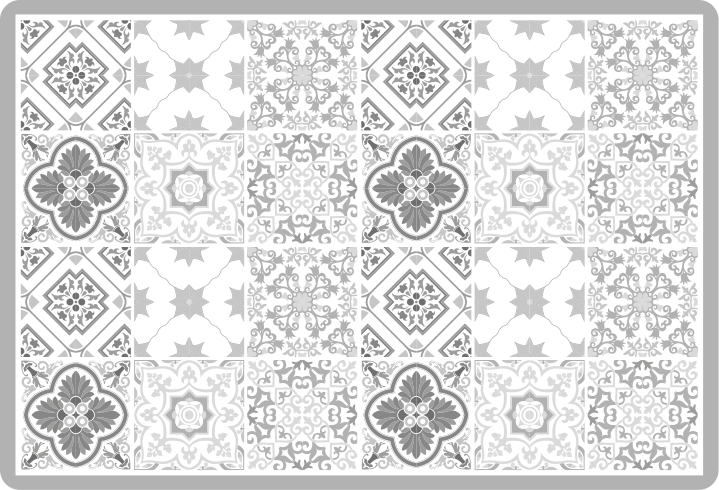 Vinyl Teppich Marmor elegantes fliesenmuster - TenStickers