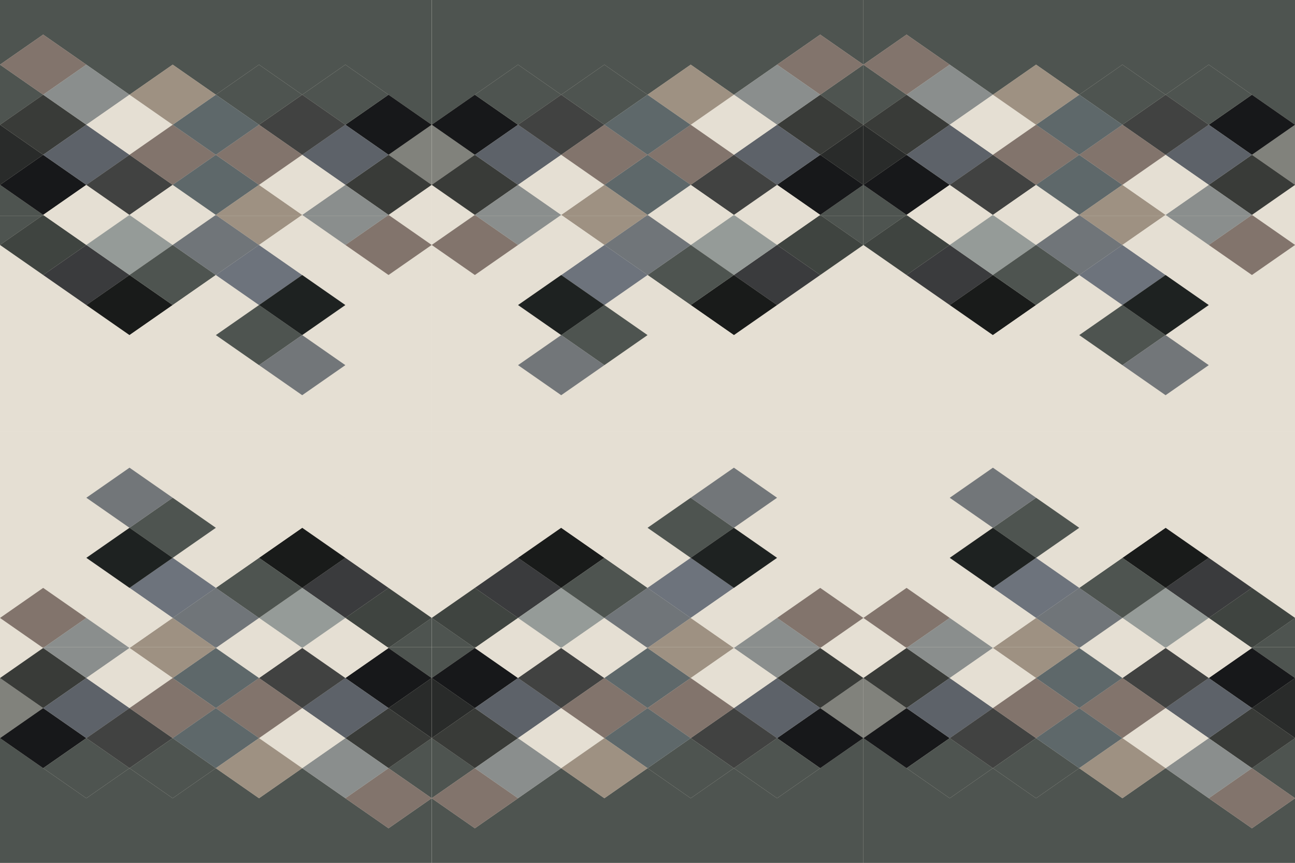 Vinyl teppich mosaik zeitgenössisches geometrisches muster - TenStickers