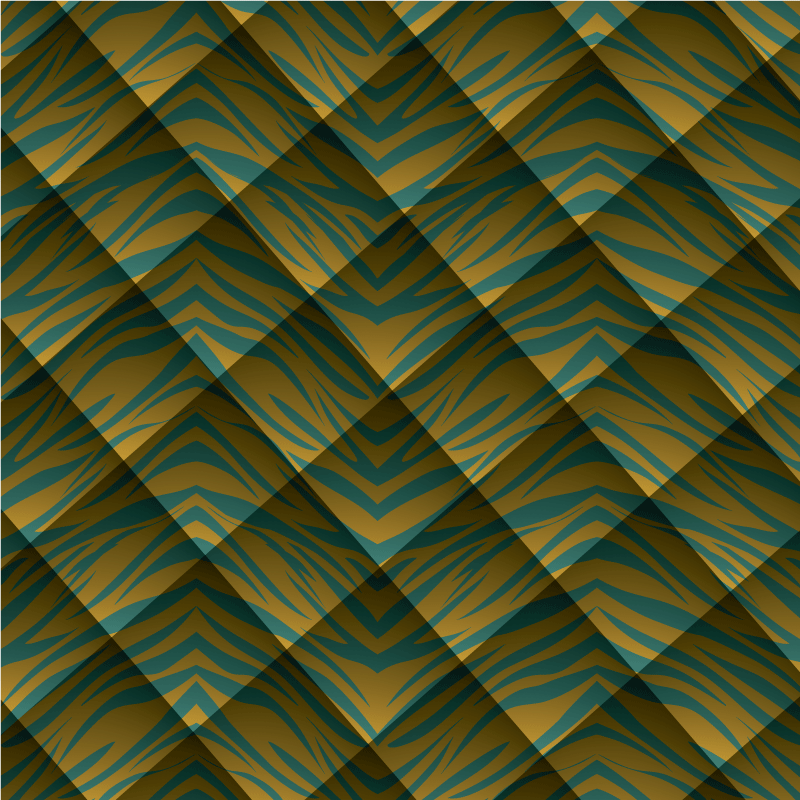 Vinyl teppich tiermuster zebra fusion - TenStickers