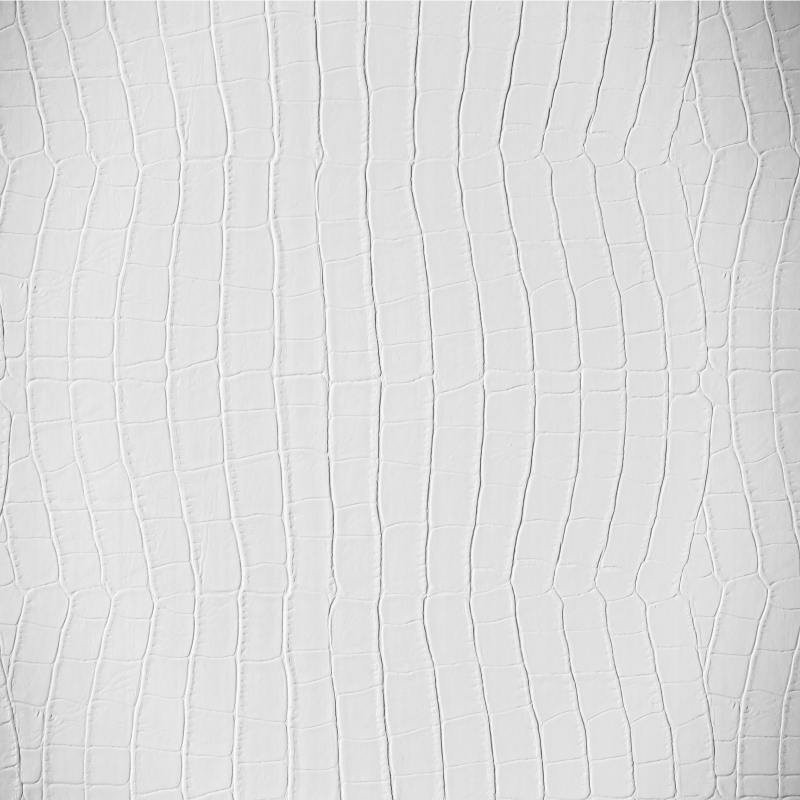 Vinyl teppich textur in weißer krokodilhaut - TenStickers