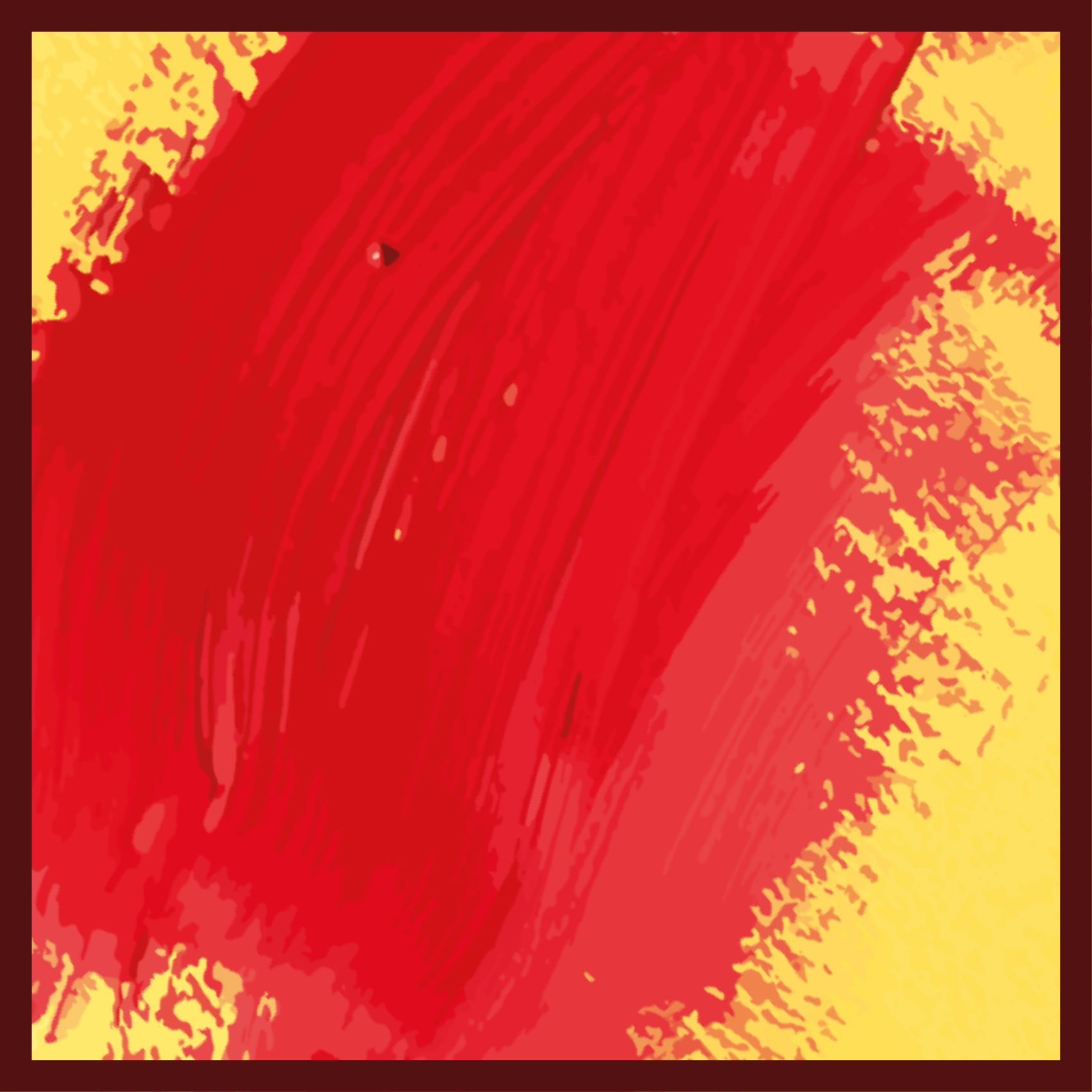 Vinyl Teppich modern lebendige farbspritzer - TenStickers