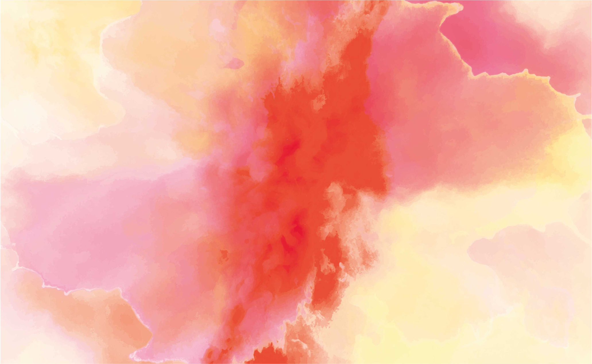 Vinylteppich kindlich lebendige abstrakte farbtöne - TenStickers