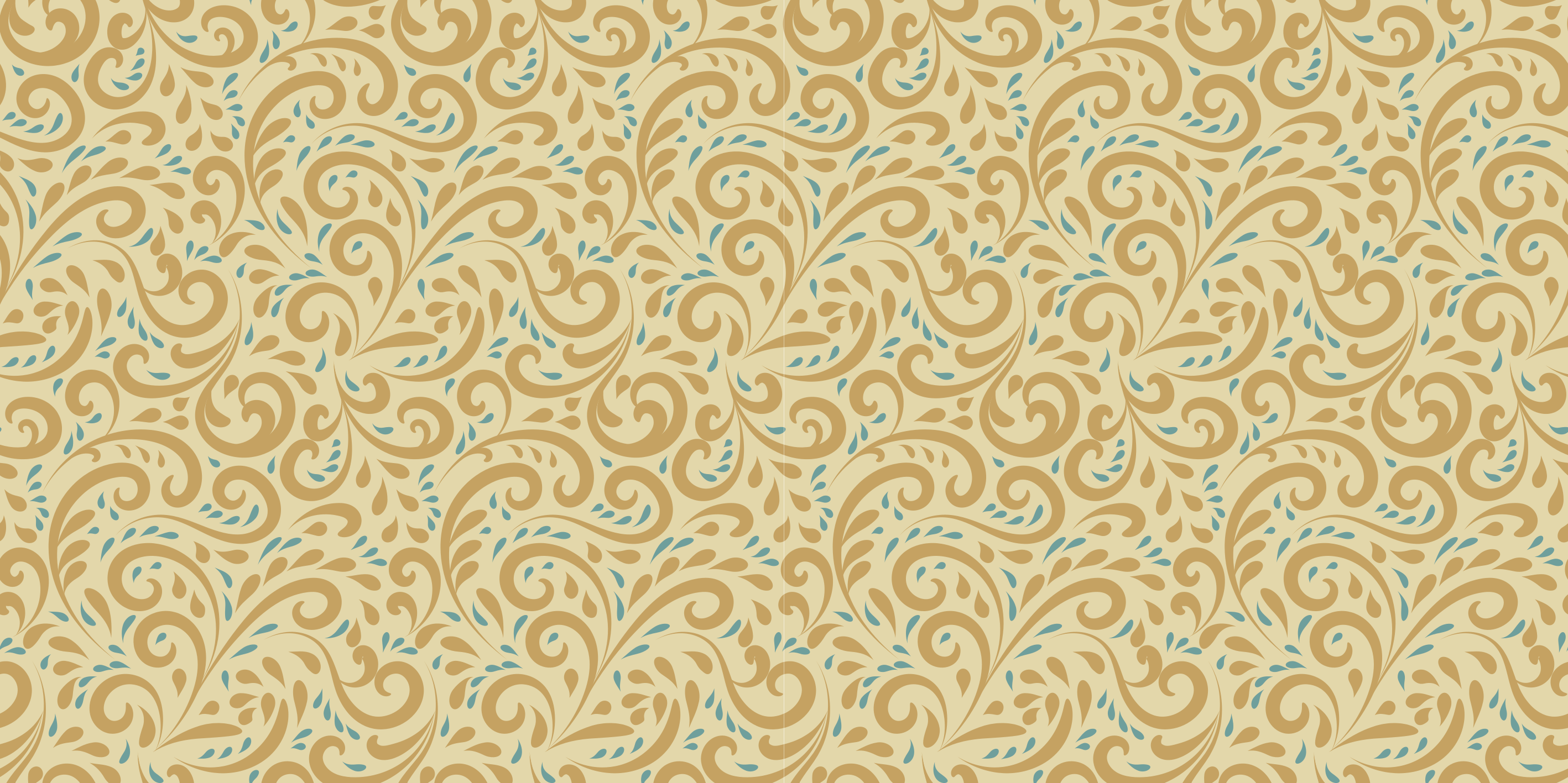 Vinyl Teppich Blumen botanisches wirbelelement - TenStickers