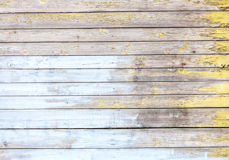 Vinylteppich Holzoptik oberfläche der dielen im used-look - TenStickers