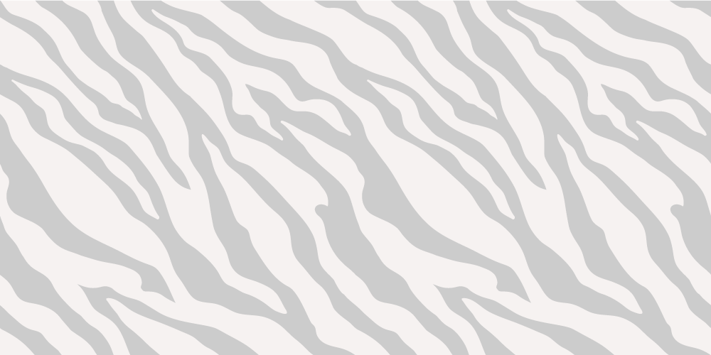 Vinyl Teppich Tiermuster graue zebrastreifen - TenStickers