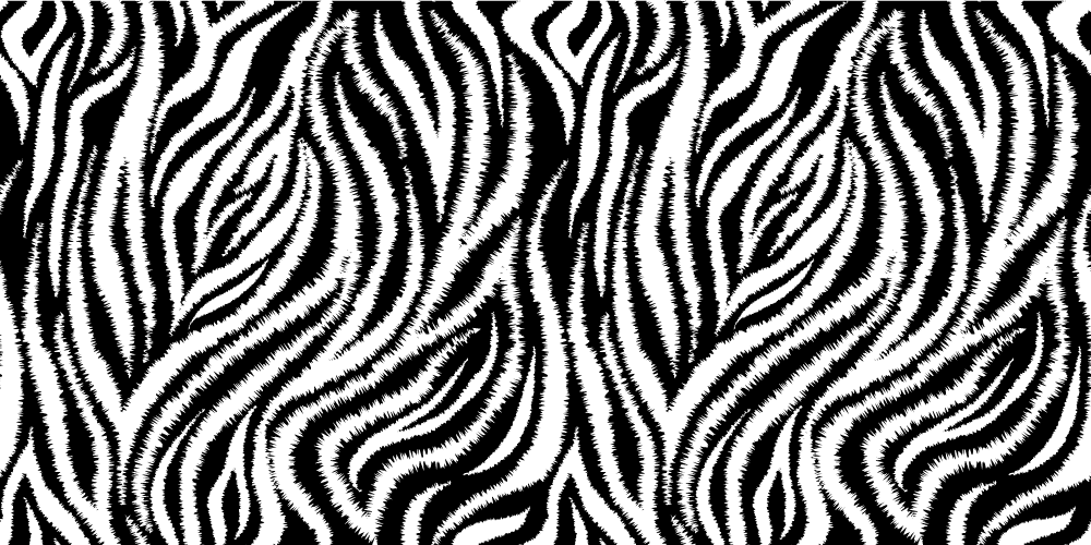 Vinyl teppich tiermuster zebra streifen druck - TenStickers