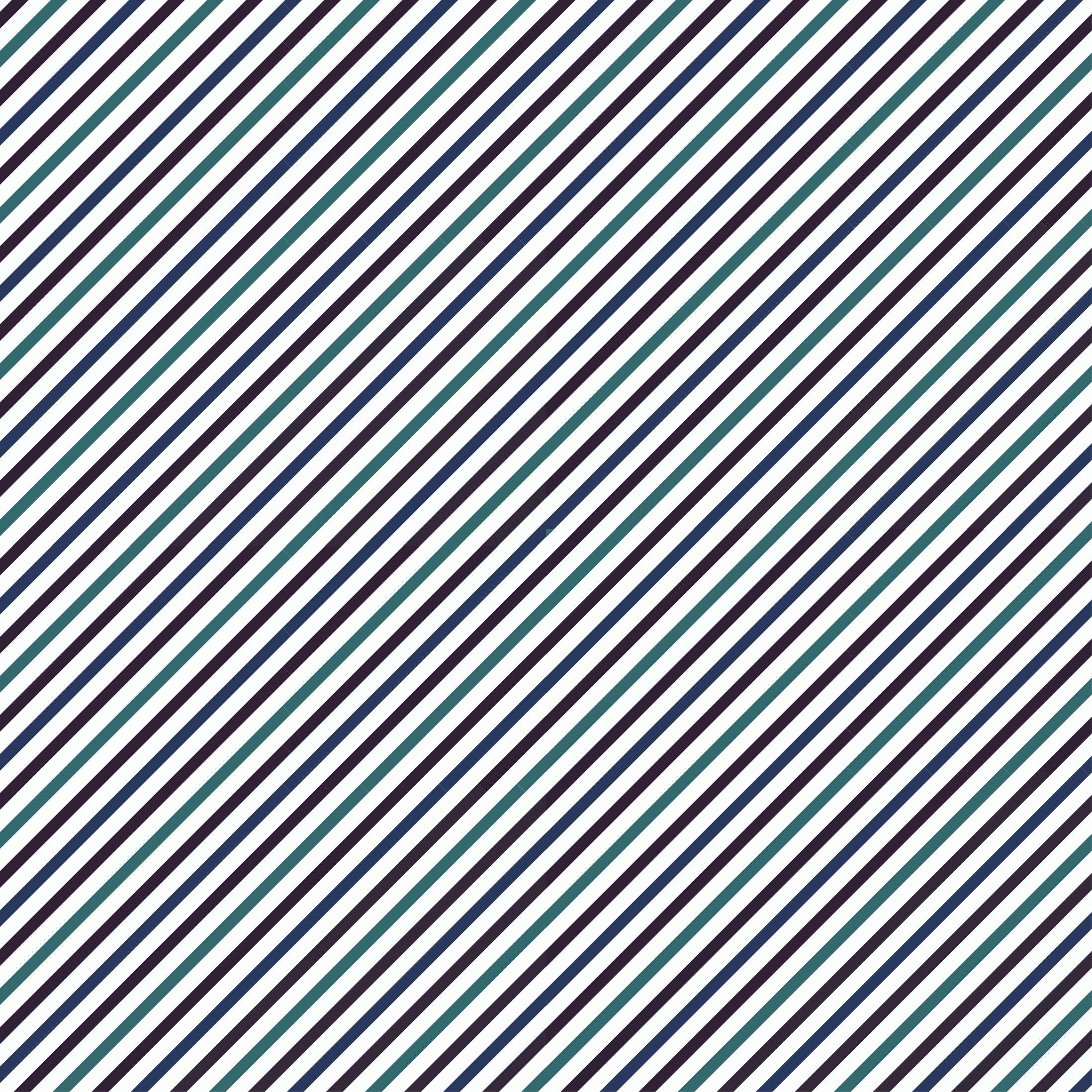 Vinyl Teppich gestreift diagonal grün und grau - TenStickers