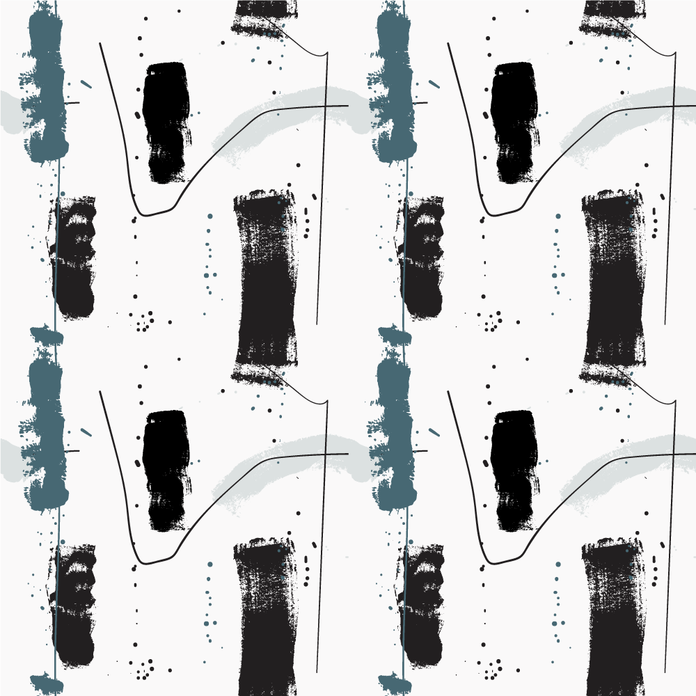 Vinyl Teppich minimalistisch lineare abstrakte formen - TenStickers