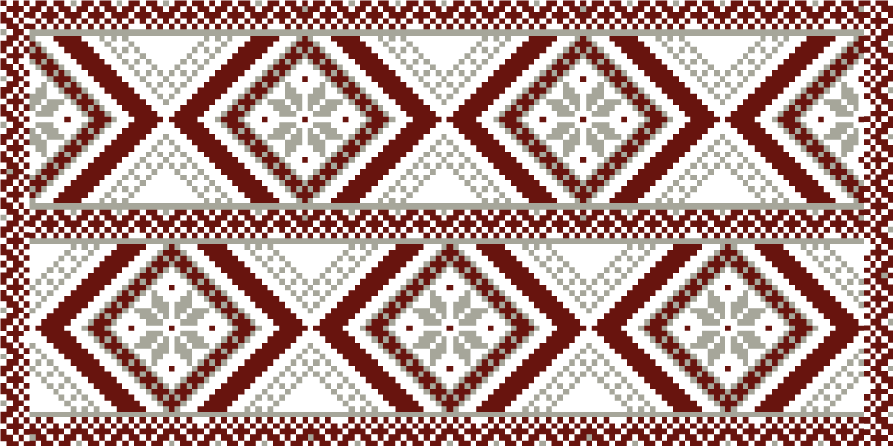 Vinyl Teppich Mosaik komplizierte geometrische muster - TenStickers