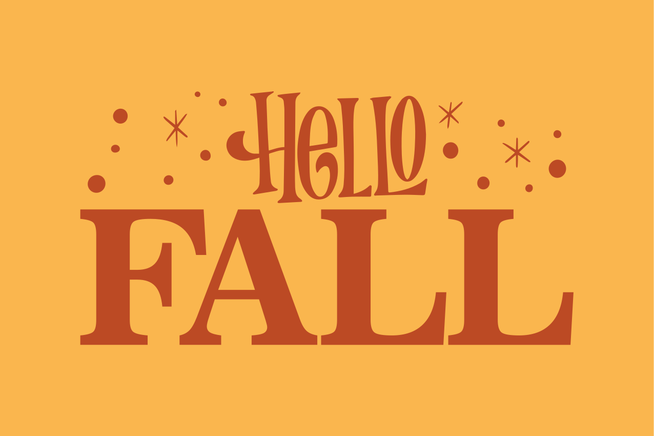 Vinyl Teppich Spruch willkommen herbststimmung - TenStickers