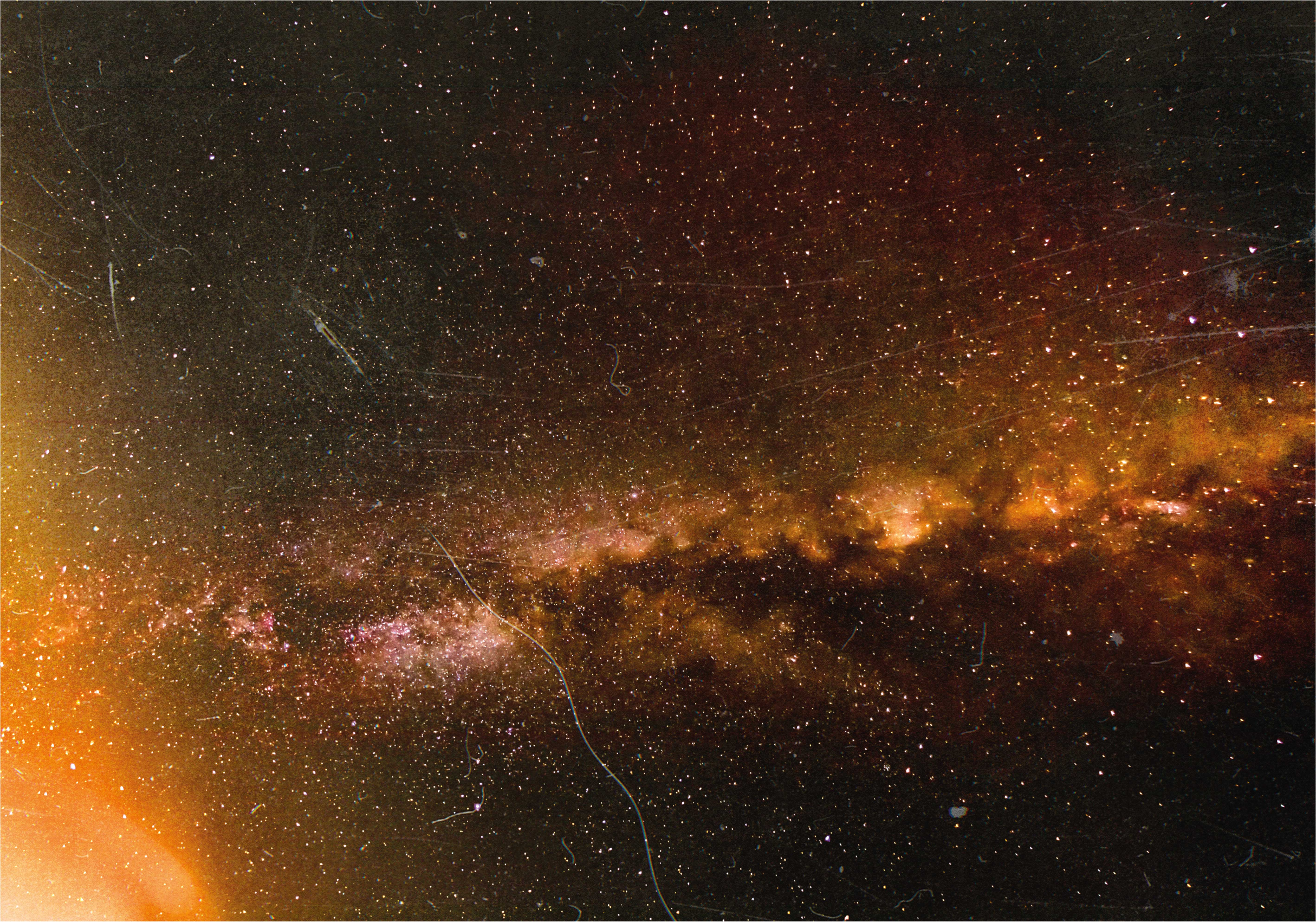 Vinyl Teppich Sterne kosmische galaxienansicht - TenStickers