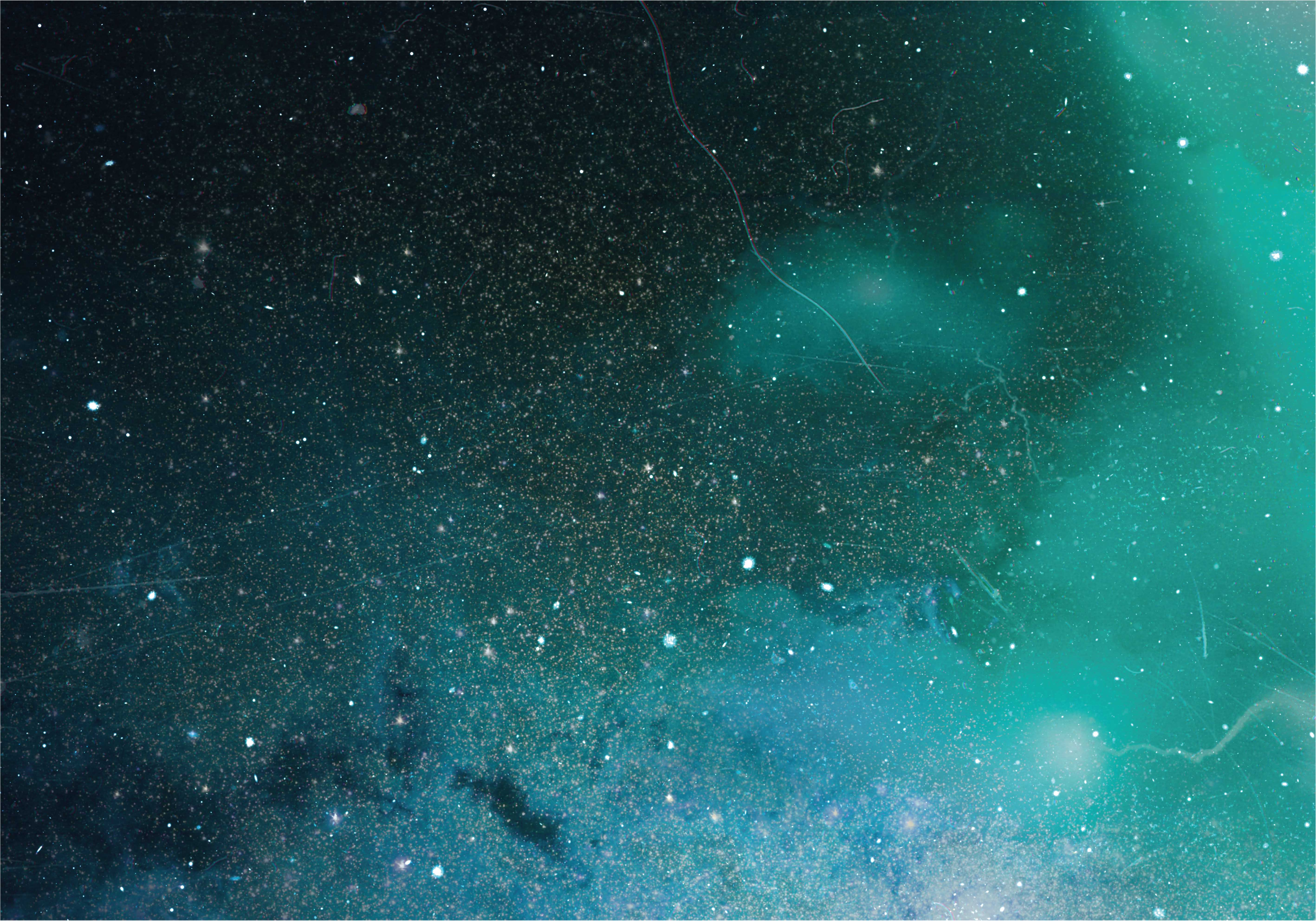 Vinyl Teppich Sterne kosmische galaxie farbton - TenStickers