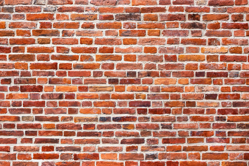 Vinyl Teppich Steinoptik rustikale rote optik - TenStickers