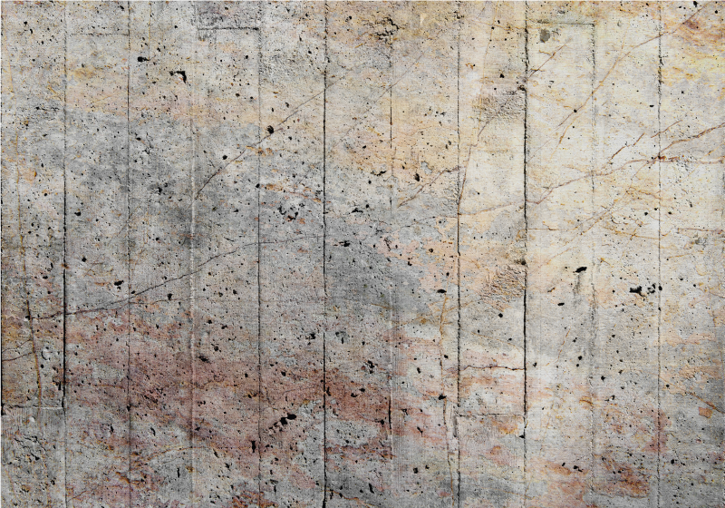 Vinyl Teppich Steinoptik strukturierte Steinfassade - TenStickers