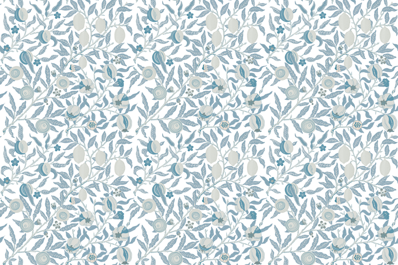 Vinyl Teppich Blumen botanisches blattmuster - TenStickers