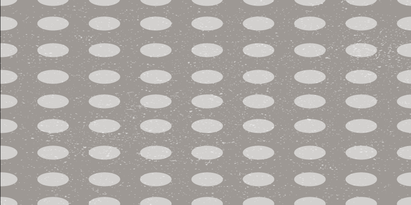 Vinyl Teppich gestreift Polka Dot Muster - TenStickers