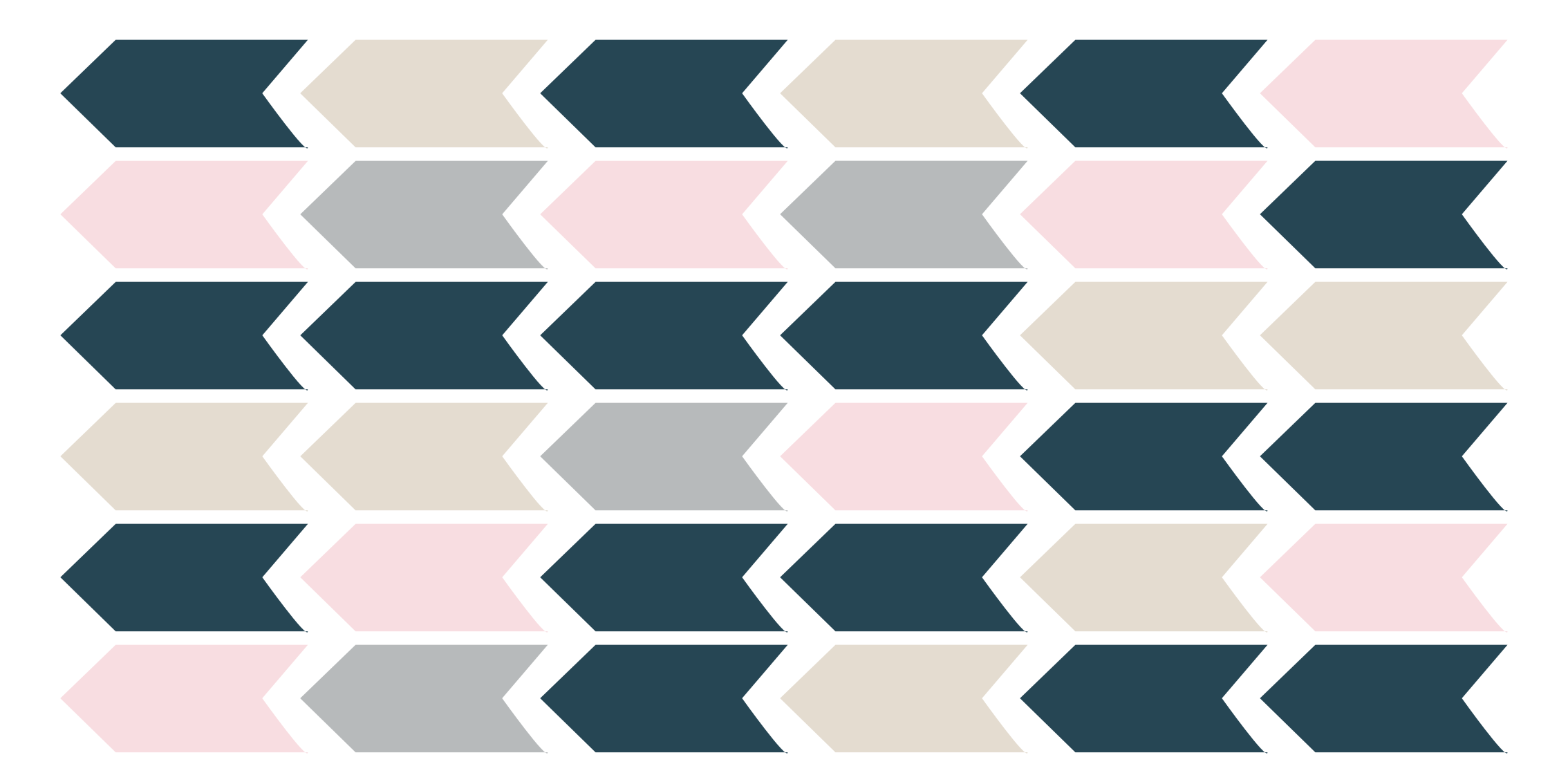 Vinyl Teppich geometrisch stilvolles geometrisches muster - TenStickers