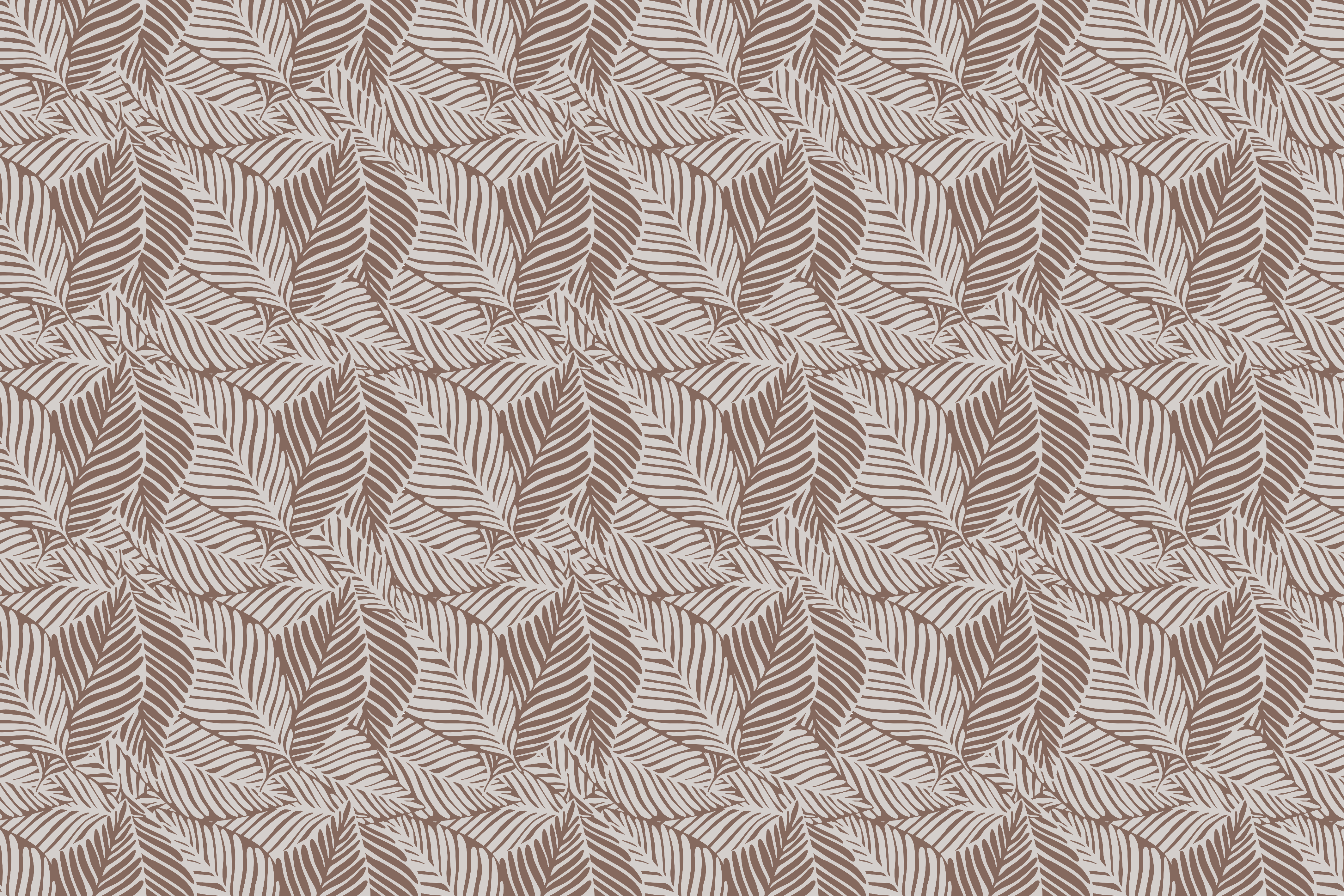 Vinyl Teppich Blumen blatt gemusterte oberfläche - TenStickers