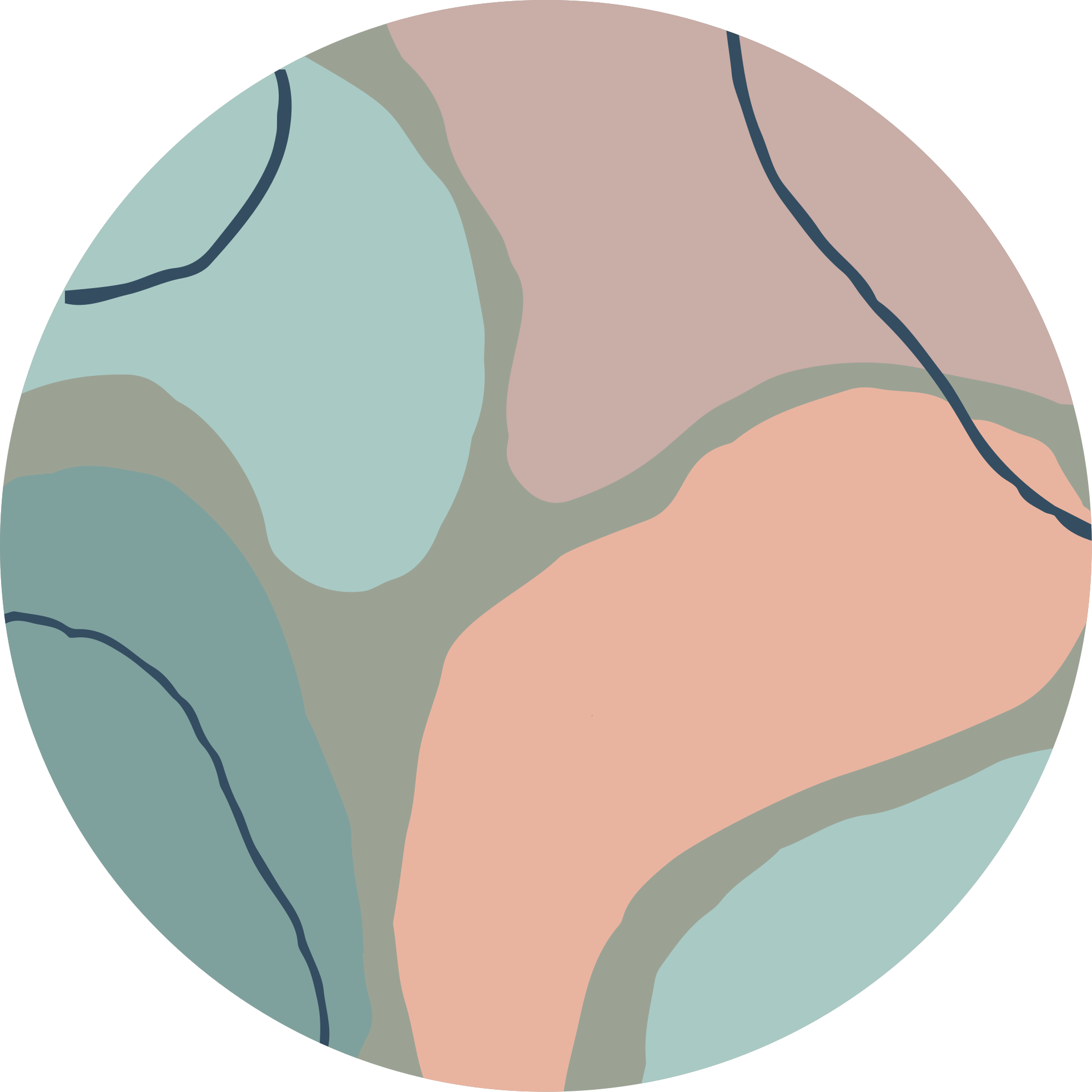 Vinyl Teppich minimalistisch abstrakte geometrische Formen - TenStickers