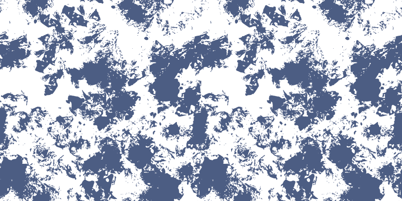 Vinylteppich abstraktes Tiermuster blau - TenStickers