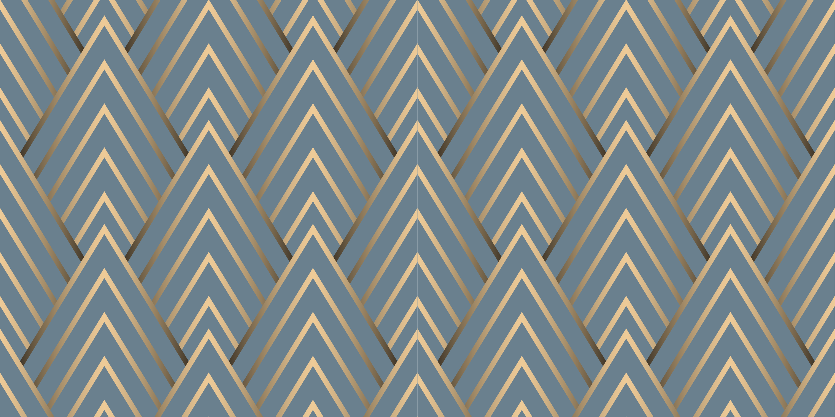 Vinyl Teppich Chevron-Muster - TenStickers