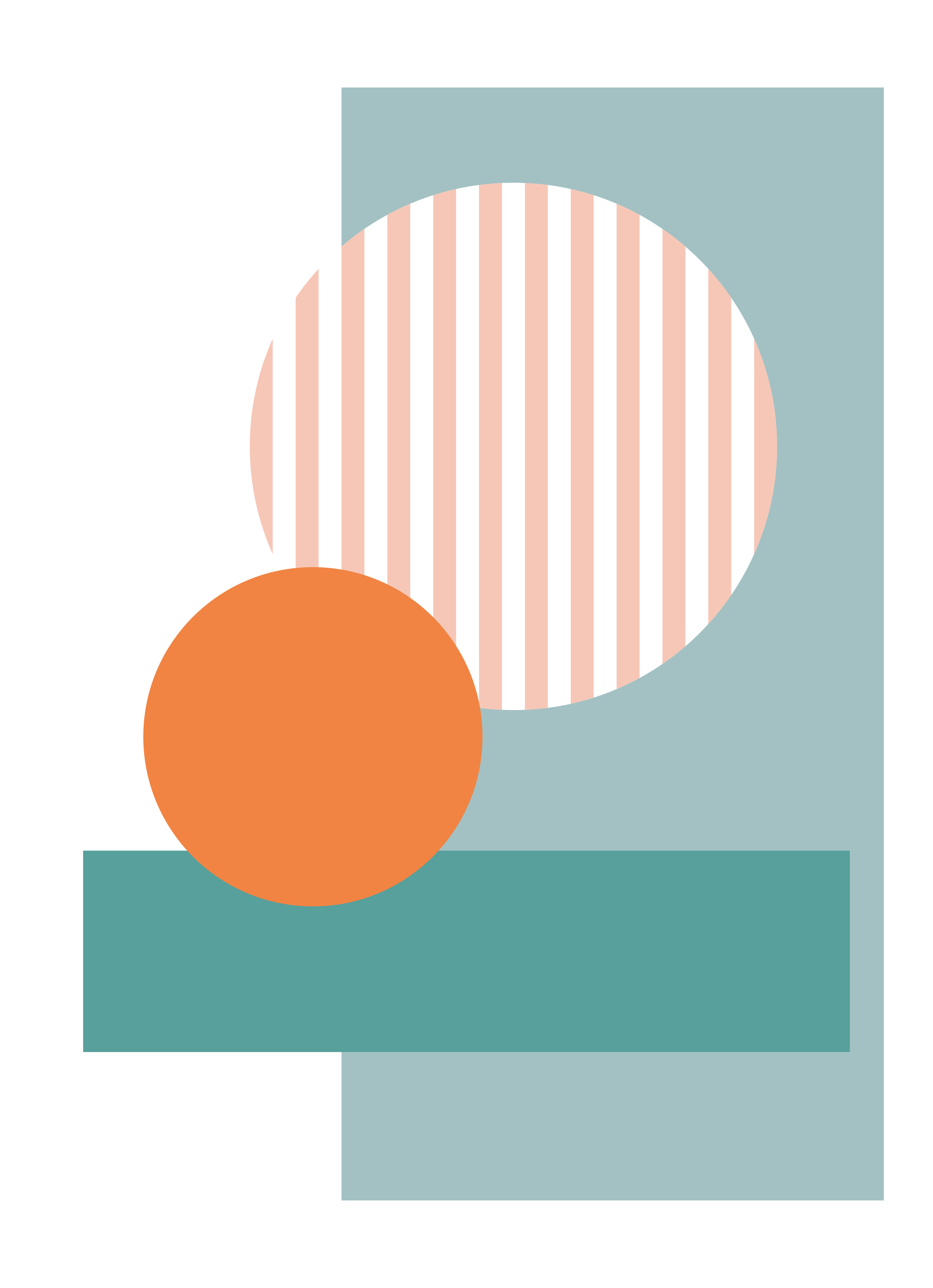 Vinyl Teppich modern sonnige geometrische kreise - TenStickers