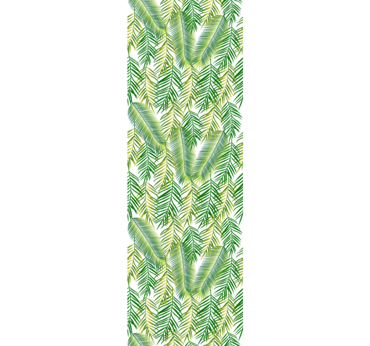 Tapete Blätter üppiges gründesign - TenStickers