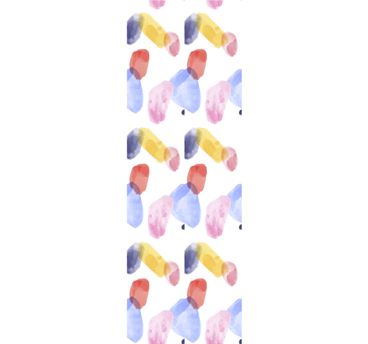 Tapete Abstrakt sanfte farbmuster - TenStickers