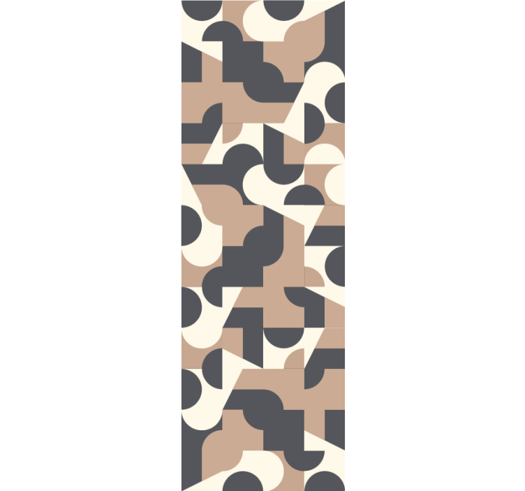 Tapete Abstrakt anzeige geometrischer formen - TenStickers