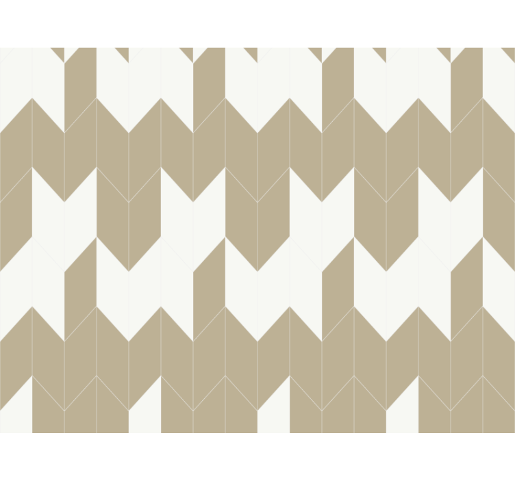 Tapete geometrisch chevron-form-design - TenStickers