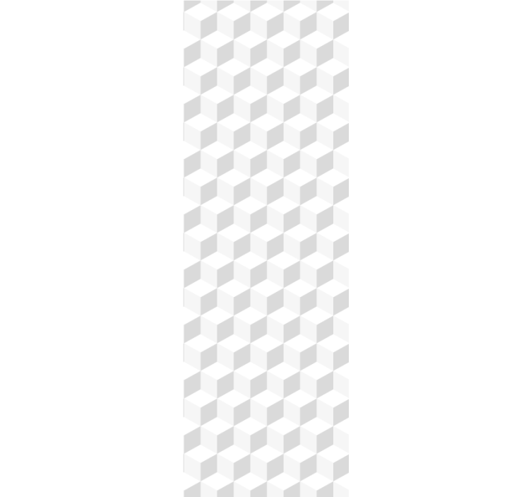 Tapete geometrisch kubische textur - TenStickers